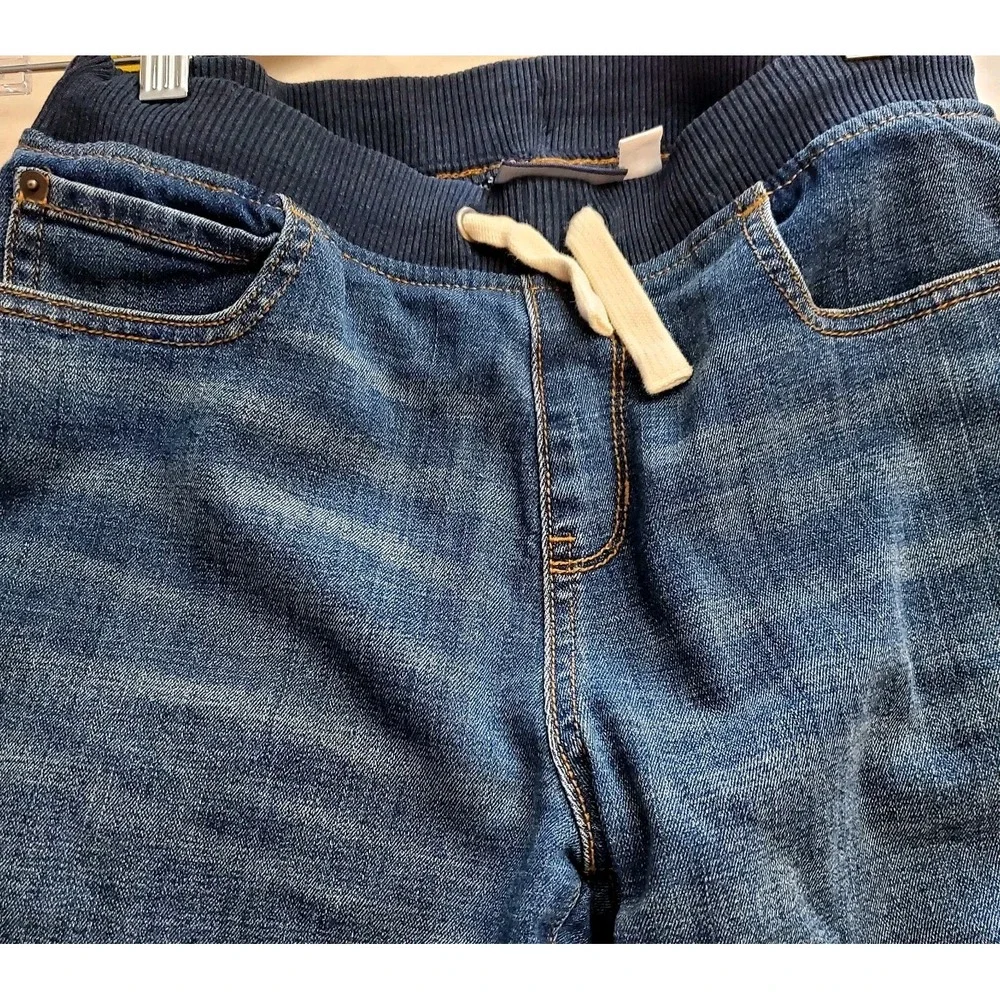 The Children's Place - Boys‎ Blue Jean Shorts - Drawstring Waist - Size 14